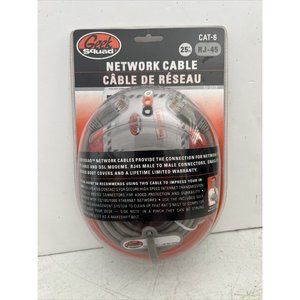 Geek Squad CAT-6 RJ-45 Network Cable, 3' Brand New & Factory Sealed!